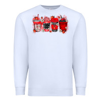 White lady bug drink Premium Sweatshirt - RacoonDesign