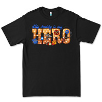 Black my daddy is my hero dispatcher Premium Tee - texasbilliewilder
