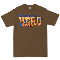 Cacao my daddy is my hero dispatcher Premium Tee - texasbilliewilder