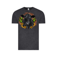 Vintage Black black angus cactus sunflower Vintage Tee - JahusDesignShop