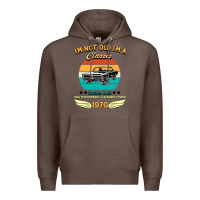 Coffee Vintage 50th Birthday I'm Not Old I'm A Classic Born In 1970 Premium Hoodie - Bettercallsaul