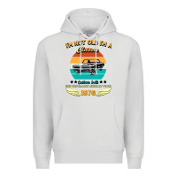 Dove Grey Vintage 50th Birthday I'm Not Old I'm A Classic Born In 1970 Premium Hoodie - Bettercallsaul