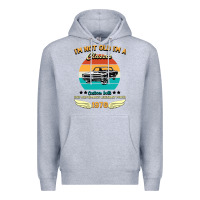 Heather Grey Vintage 50th Birthday I'm Not Old I'm A Classic Born In 1970 Premium Hoodie - Bettercallsaul