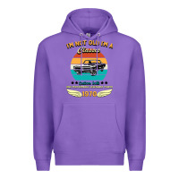 Purple Vintage 50th Birthday I'm Not Old I'm A Classic Born In 1970 Premium Hoodie - Bettercallsaul