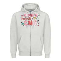 Dove Grey cupids favorite cna Zipper Hoodie - MaliasSmallBusiness