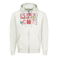 Oatmeal Heather cupids favorite cna Zipper Hoodie - MaliasSmallBusiness