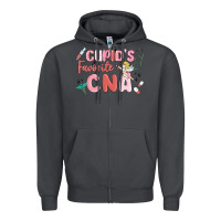 Smoke cupids favorite cna Zipper Hoodie - MaliasSmallBusiness