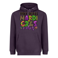 Plum thick things mardi gras vibes Heavyweight Hoodie - LillyAllenDesigns