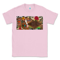Bubblegum Pink western turquoise gemstone horse cowhide leopard floral background lic Classic Tee - Artiststas
