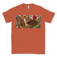 Copper western turquoise gemstone horse cowhide leopard floral background lic Classic Tee - Artiststas
