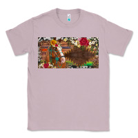 Lilac western turquoise gemstone horse cowhide leopard floral background lic Classic Tee - Artiststas