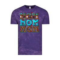 Cloud Purple mom mom mom Vintage Tee - AdoDesignShop