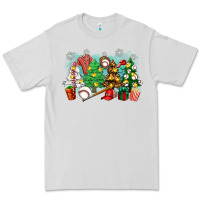 Dove Grey christmas trees with baseball Premium Tee - Zillion Design Studio