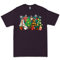 Plum christmas trees with baseball Premium Tee - Zillion Design Studio