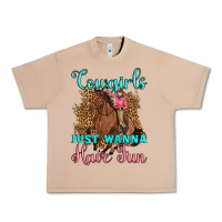 Burro cowgirls just wanna have fun Urban Heavy Tee - Artiststas