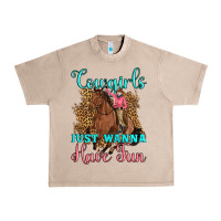 French Oak cowgirls just wanna have fun Urban Heavy Tee - Artiststas