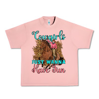 Salmon cowgirls just wanna have fun Urban Heavy Tee - Artiststas
