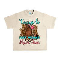 Sandshell cowgirls just wanna have fun Urban Heavy Tee - Artiststas