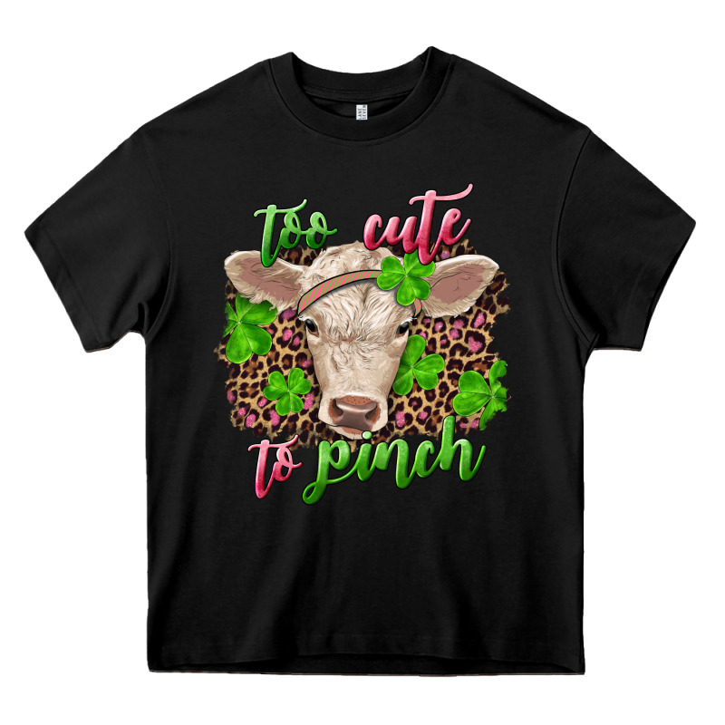 Too Cute To Pinch Charolais Calf Heavy Core Tee by RanaPortraitStore | Teevron