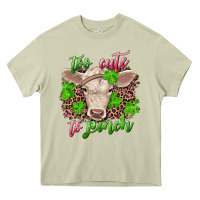 Mossy Too cute to pinch charolais calf Heavy Core Tee - RanaPortraitStore