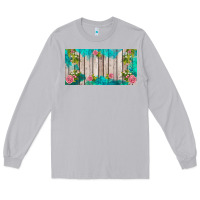 Moon Dust western floral  license plate template Long Sleeve Tee - BarkalooDesign