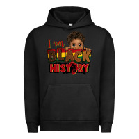 Pigment Black i am black history black boy peekaboo juneteenth Urban Hoodie - CowGirlArtShop