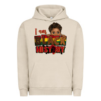 Pigment French Oak i am black history black boy peekaboo juneteenth Urban Hoodie - CowGirlArtShop