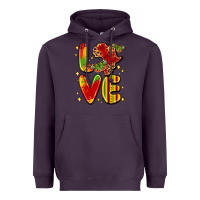 Plum love juneteenth Heavyweight Hoodie - LillyAllenDesigns
