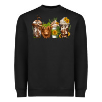 Black longhaired cow coffee Heavyweight Sweatshirt - Jasminsmagicworld