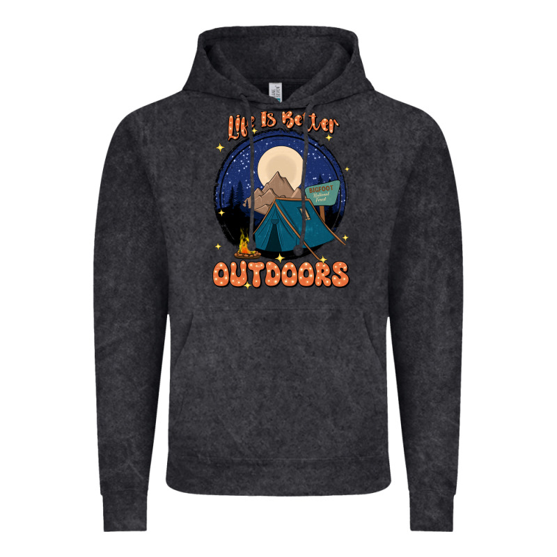Life Is Better Outdoors Vintage Hoodie by JahusDesignShop | Teevron