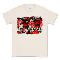Natural western red cowhide winter background Classic Tee - AdoDesignShop