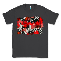 Smoke western red cowhide winter background Classic Tee - AdoDesignShop