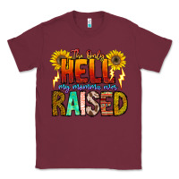 Burgundy The Only Hell My Momma Ever Classic Tee - CowhideDigitalArt