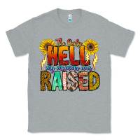 Heather Grey The Only Hell My Momma Ever Classic Tee - CowhideDigitalArt
