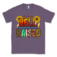 Lavender The Only Hell My Momma Ever Classic Tee - CowhideDigitalArt