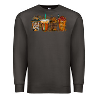 Smoke leopard and cowhide drink Premium Sweatshirt - RacoonDesign