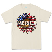 Bone merica with sunflower Premium Tee - texasbilliewilder