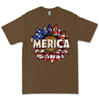 Cacao merica with sunflower Premium Tee - texasbilliewilder