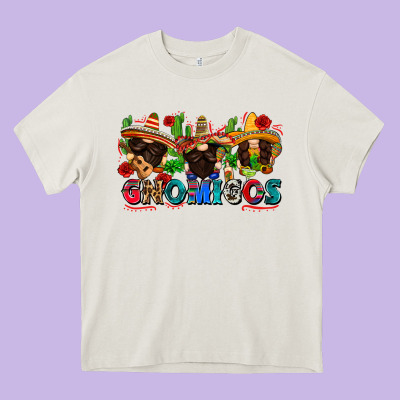 Gnomigos Heavy Core Tee Designed By Zillion Design Studio