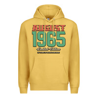 Antique Gold August 1965 Limited Edition 55 Years Of Being Awesome Premium Hoodie - Bettercallsaul