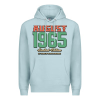 Blue Mist August 1965 Limited Edition 55 Years Of Being Awesome Premium Hoodie - Bettercallsaul