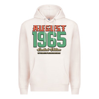 Pale Pink August 1965 Limited Edition 55 Years Of Being Awesome Premium Hoodie - Bettercallsaul