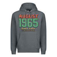 Rock August 1965 Limited Edition 55 Years Of Being Awesome Premium Hoodie - Bettercallsaul
