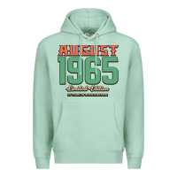 Seafoam August 1965 Limited Edition 55 Years Of Being Awesome Premium Hoodie - Bettercallsaul