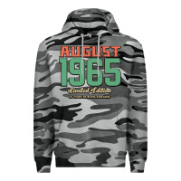 Slate Camo August 1965 Limited Edition 55 Years Of Being Awesome Premium Hoodie - Bettercallsaul