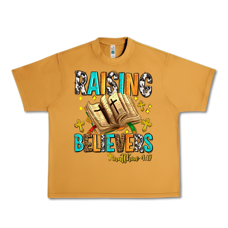 Raising Believers Matthew 4 17 Urban Heavy Tee by AdoDesignShop | Teevron