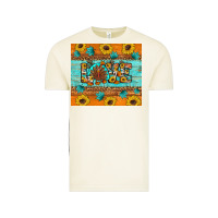 Vintage Arctic Sunflower Leopard Thanksgiving Love Vintage Tee - Artiststas