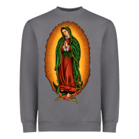Storm our lady of Guadalupe Heavyweight Sweatshirt - JahusDesignShop