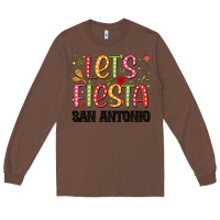 Chestnut lets fiesta san antonio Long Sleeve Tee - JahusDesignShop