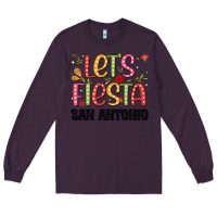 Plum lets fiesta san antonio Long Sleeve Tee - JahusDesignShop